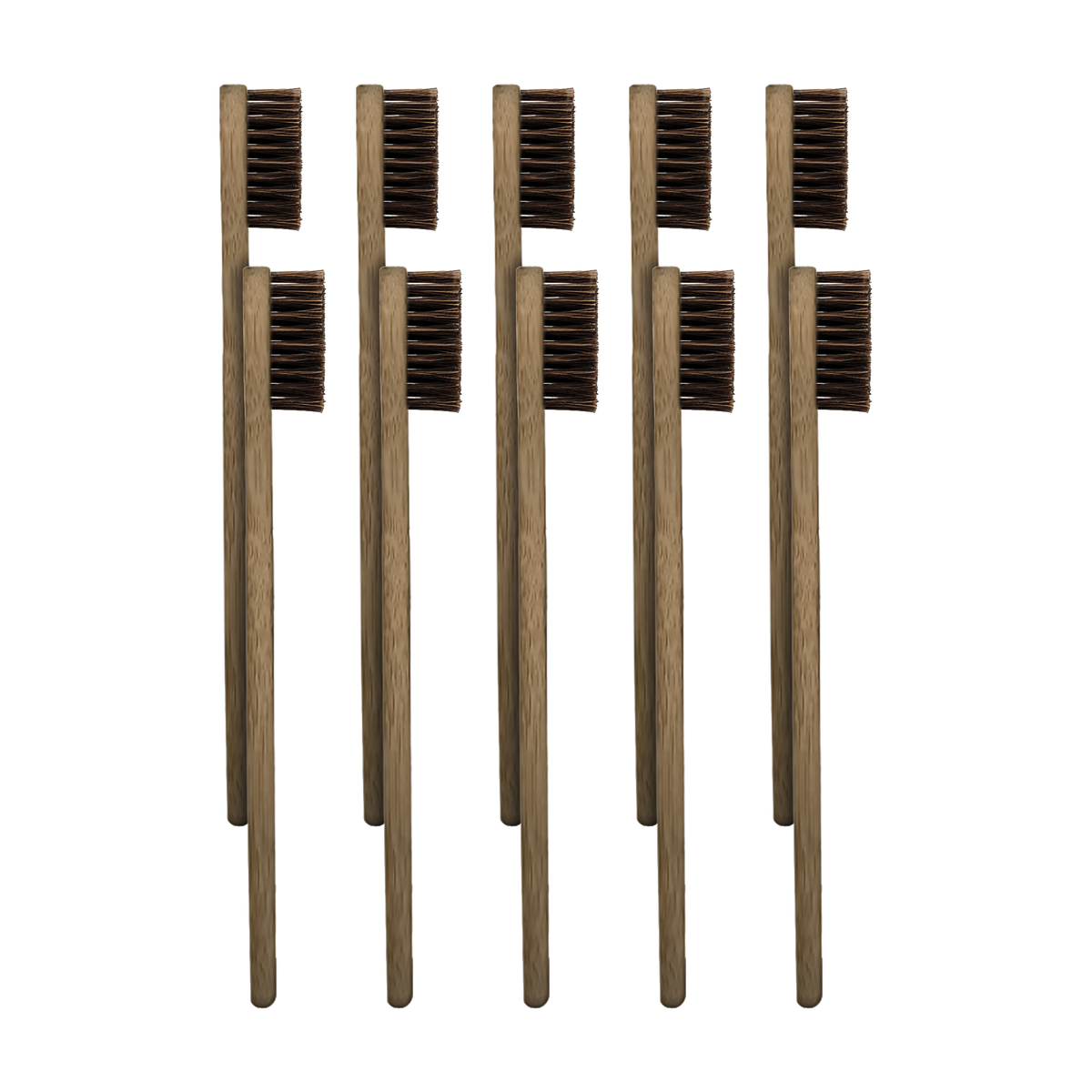 100% Natural Horsehair & Bamboo Toothbrush