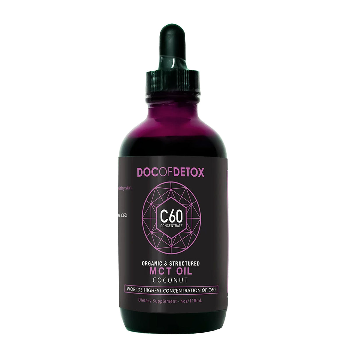 C60 in Organic MCT Coconut Oil