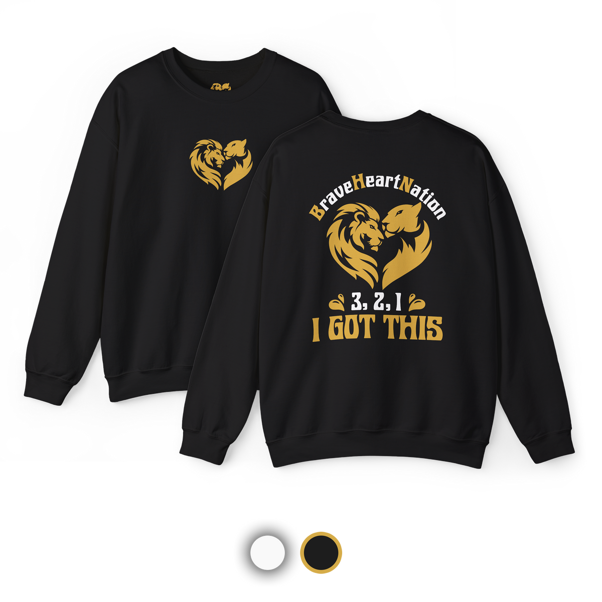 BraveHeartNation | Heavy Sweatshirt