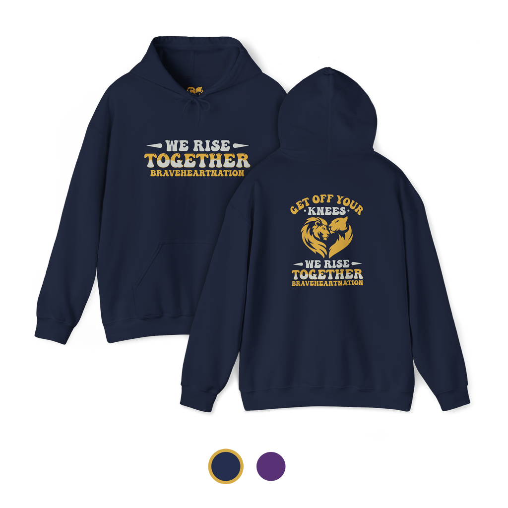 We Rise Together | Heavy Hoodie