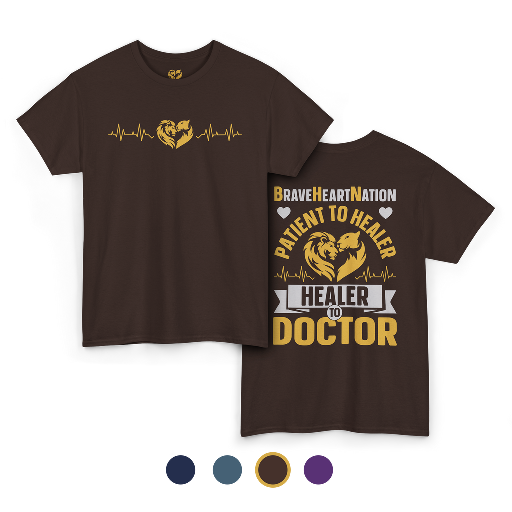Patient To Healer, Healer To Doctor | T-Shirt