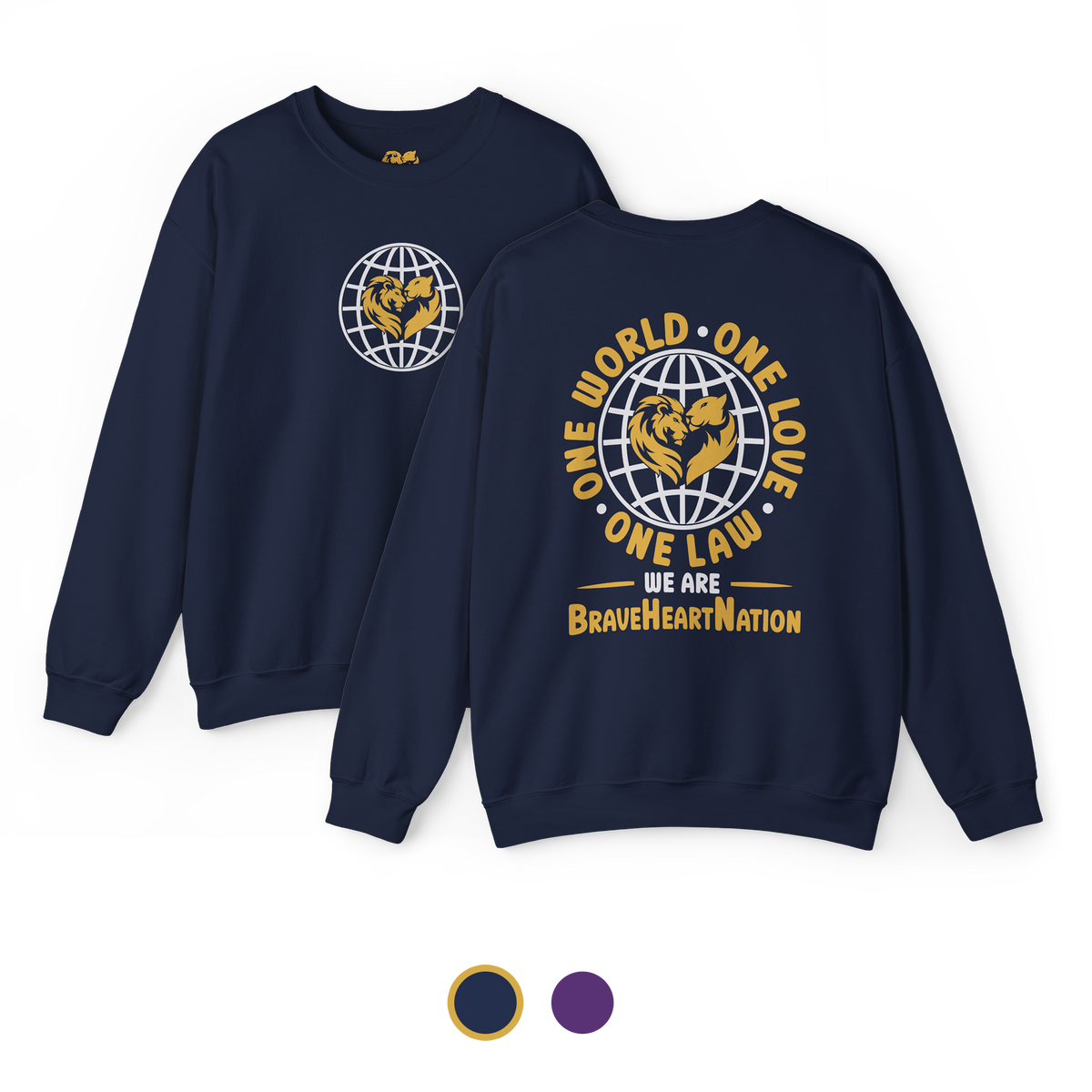 One World, One Love, One Law | Heavy Sweatshirt