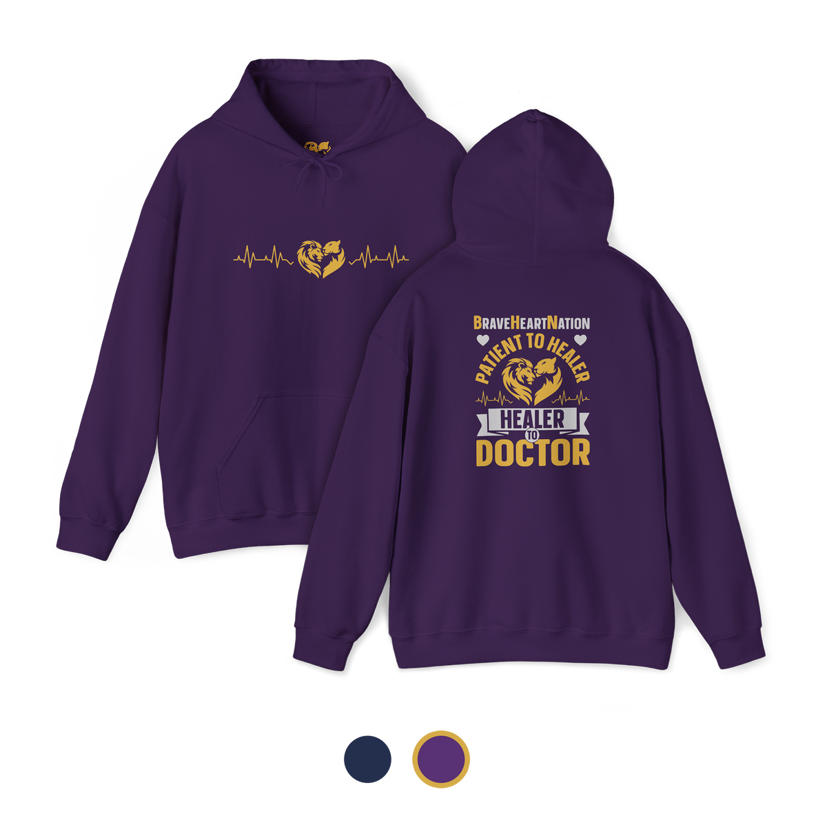 Patient To Healer | Heavy Hoodie