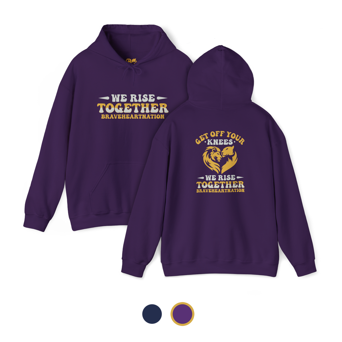 We Rise Together | Heavy Hoodie