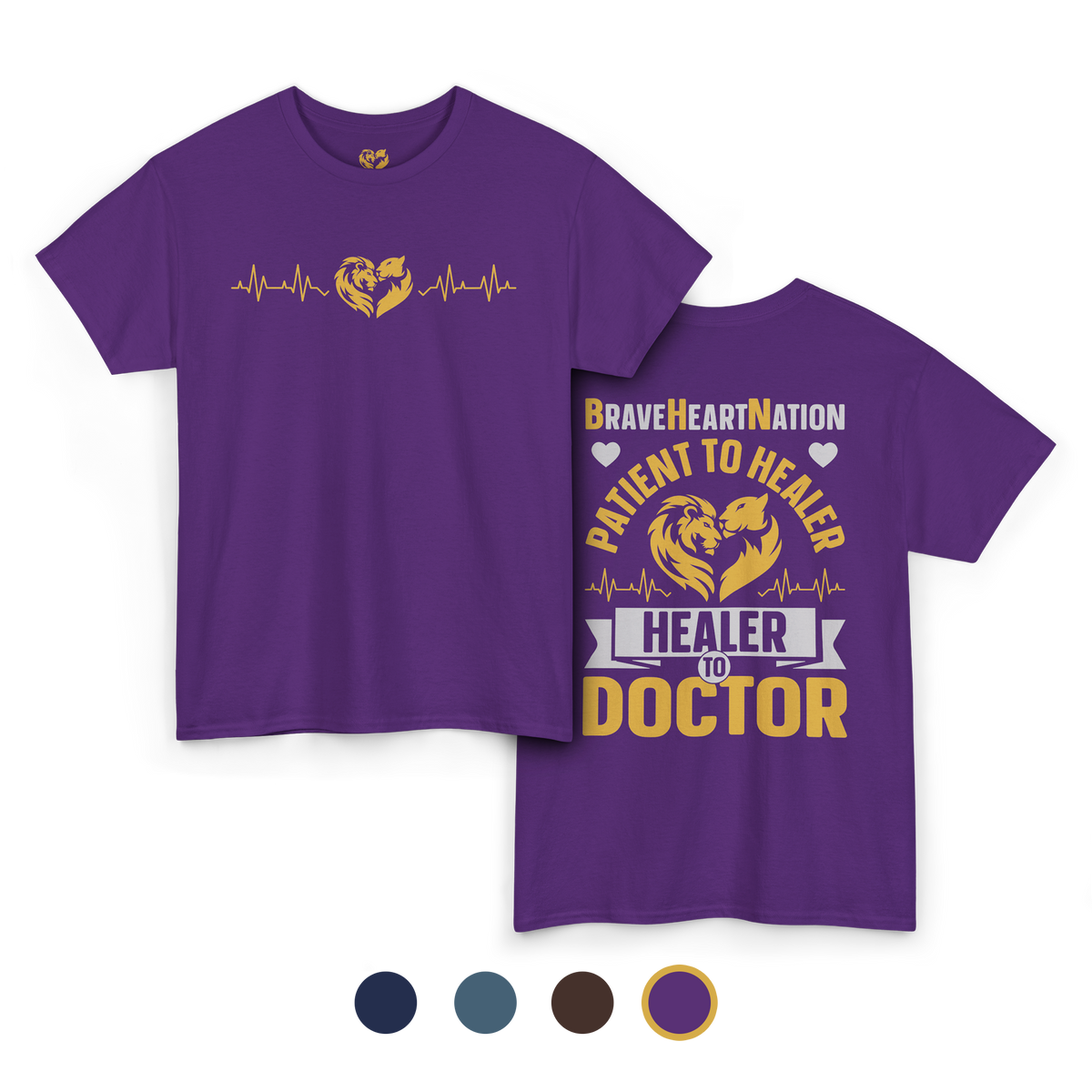 Patient To Healer, Healer To Doctor | T-Shirt