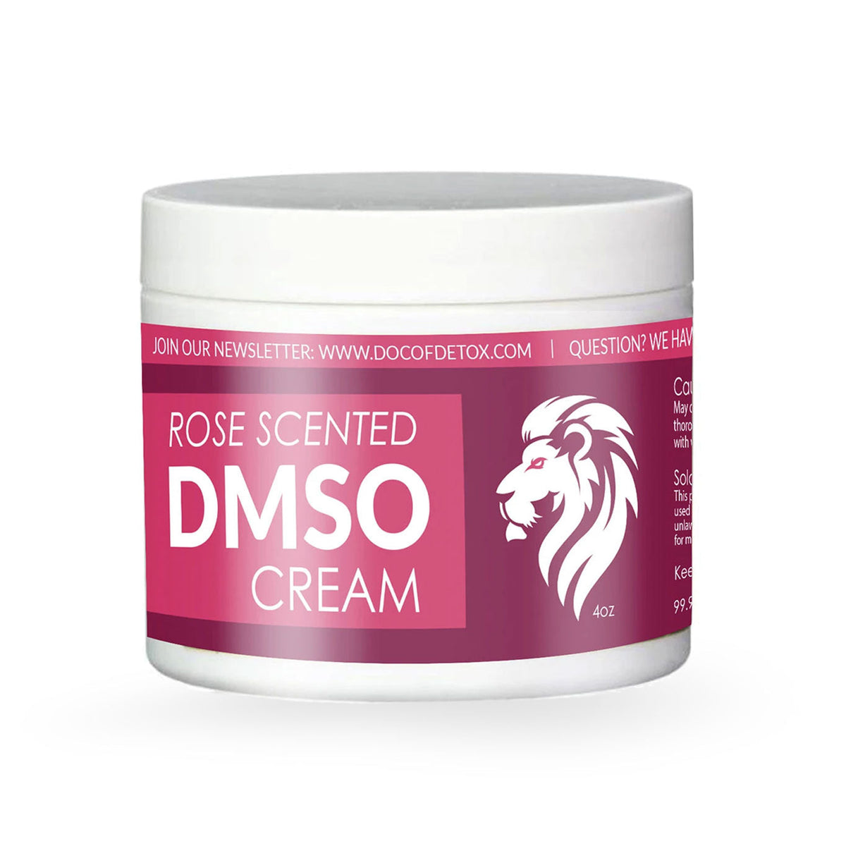 DMSO Cream (Rose) *Not available in Canada*